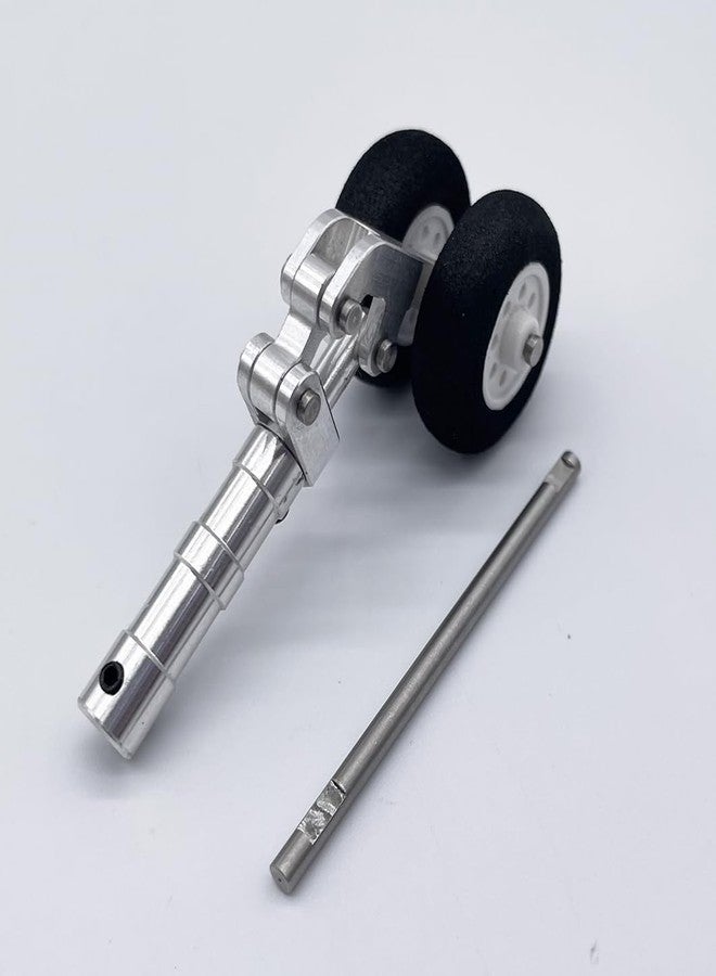 XFLY-MODEL CNC Shock-Absorbing Metal Nose Landing Gear with Dual Wheels - Image 3